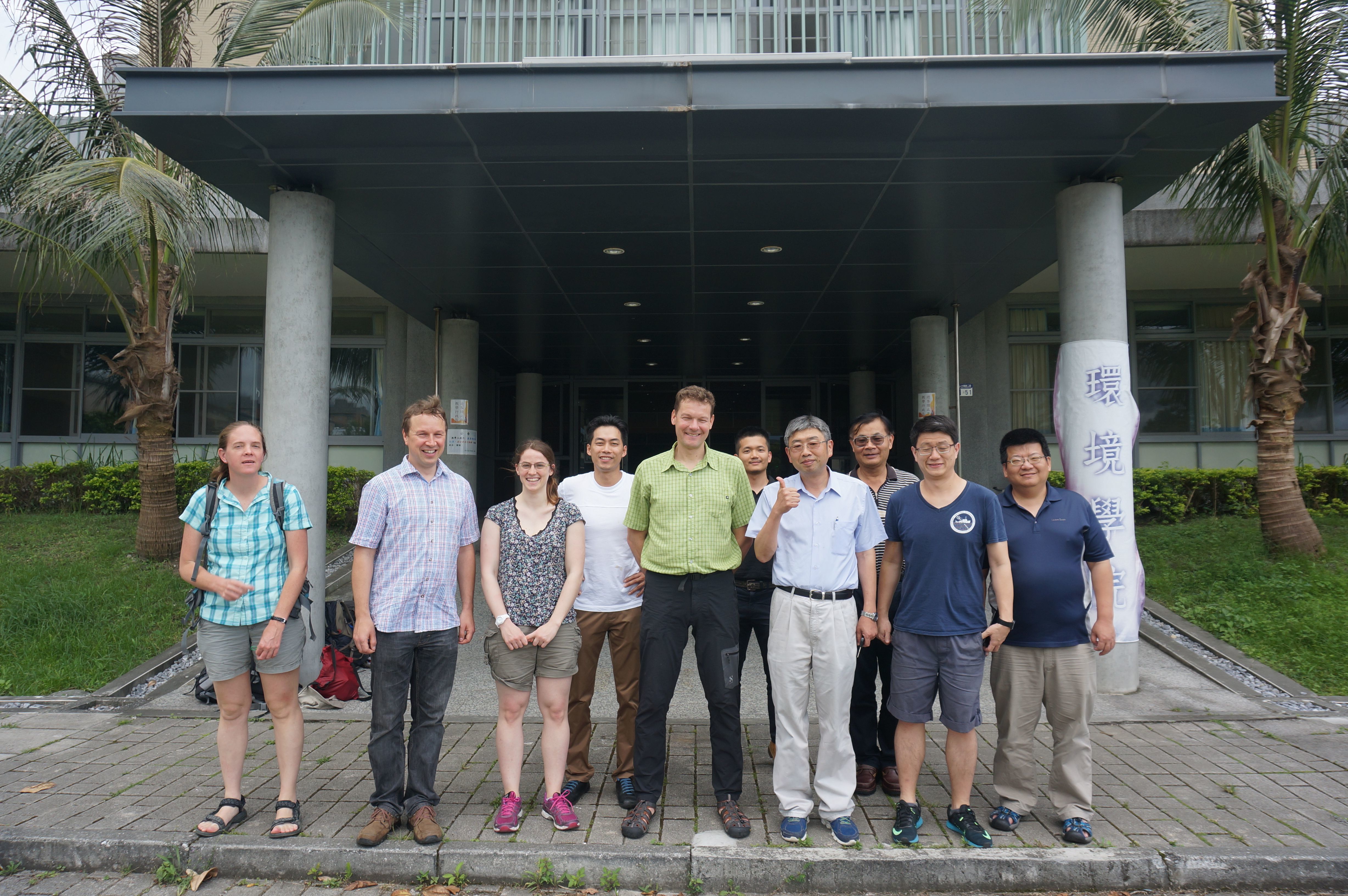 A group photo of GFZ team
